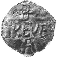 Denier - Otto III Trier mint