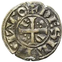 Denier anonymous Lord of Bourbon, petals