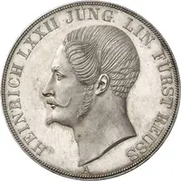 2 Thalers / 31/2 Gulden - Henry LXXII Silber Jubilee