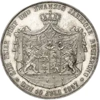 2 Thalers / 31/2 Gulden - Henry LXXII Silber Jubilee