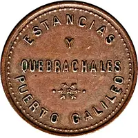 50 Centavos - Estancias y Quebrachales Puerto Galileo