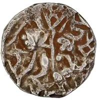Drachma - Harshdeva First Lohar Dynasty