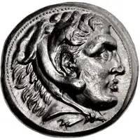 Tetradrachm - Audoleon In the name of Alexander III, Astibos or Damastion