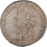 1/2 Silver Ducat Cabled edge