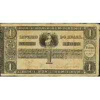 1 Mil Réis Thesouro Nacional, 1st print