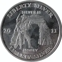 1 oz Silver Liberty Silver - Silver Is Money