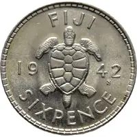 6 Pence - George VI