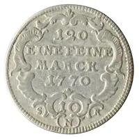 10 Kreuzers - Louis Frederick Charles