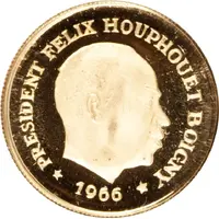 10 Francs CFA Félix Houphouët-Boigny