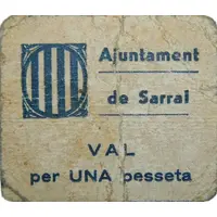 1 Peseta Sarral