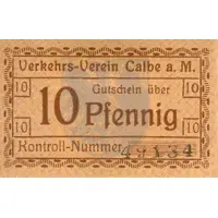 10 Pfennig Verkehrs-Verein