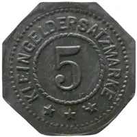 5 Pfennig - Sömmerda Dreyse and Collenbusch