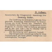 20 Heller Atzenbrugg