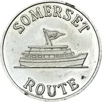 Ferry Token Somerset Route, Copper-nickel