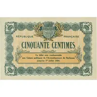 50 Centimes - Chambre de Commerce de Narbonne 11