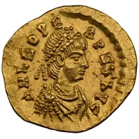 Tremissis - Leo I VICTORIA AVGVSTORVM, Constantinopolis