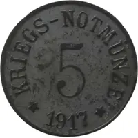 5 Pfennig - Cham