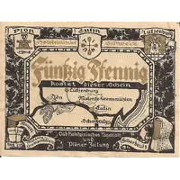 50 Pfennig Ost-Holsteinisches Tageblatt und Plöner Zeitung