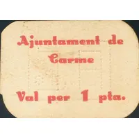 1 Peseta Carme