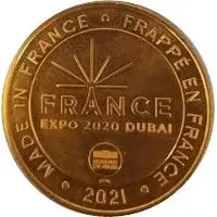 Tourist token - Monnaie de Paris - Pavillon France expo Dubai