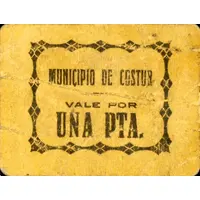 1 Peseta Costur
