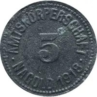 5 Pfennig - Nagold