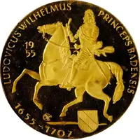 10 Ducats - Aureus Magnus Türkenlouis, Type 2