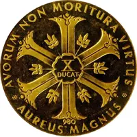 10 Ducats - Aureus Magnus Türkenlouis, Type 2