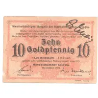10 Goldpfennig Handelskammer