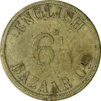 6 1/2 Pence English Bazaar Company, Jersey