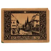 50 Pfennigs Stadtsparkasse