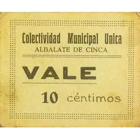 10 Céntimos Albalate de Cinca