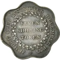 7 Shillings - George III Jumble Club