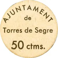 50 Centimos Torres de Segre