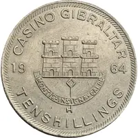 10 Shillings - Casino Gibraltar