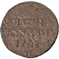 9 Deniers - Louis XV Colonies Américaines replica