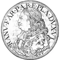 1 Ducatone - Ranuccio Farnese II