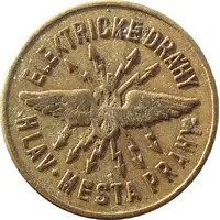 Token - 20 Haleru - Elektrické Dráhy Prague