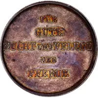 Medal for Good Breeding and Care of Horses - Franz Joseph I