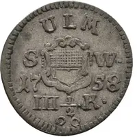 31/2 Kreuzer / 2 1/2 Kreuzer