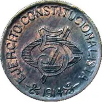 5 Centavos Constitutionalist Army