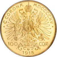 100 Corona - Francis Joseph I