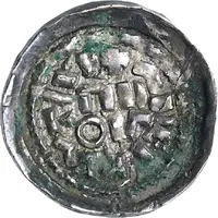 Denier - Berengar II and Adalbert Milan mint