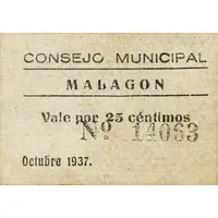 25 Céntimos Malagón