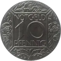 10 Pfennig - Leichlingen