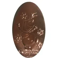 Elongated Coin - Olaf Hong Kong Disneyland