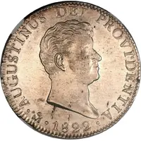 8 Reales - Agustín I