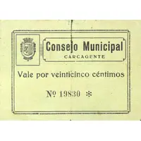 25 Céntimos Carcagente