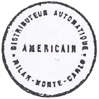 10 centimes - Distributeur automatique américain