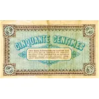 50 Centimes - Chambre de Commerce de Chalon-sur-Saône, Autun et Louhans 71